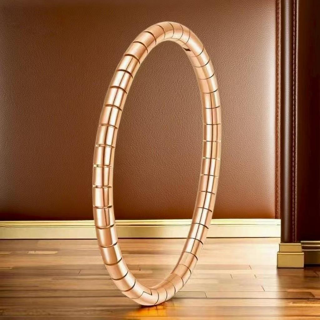 Elegant Women's Stainless Steel Bracelet: Bamboo Joint Design, Non-Fading Titanium Steel, High-End Feel.
