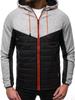 2026  Autumn Winter Print Winter Warm Sport Jackets Male Splice Color Man Zipper Mens Fitness Coats Yasheng