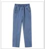 High-Waisted Straight Summer Jeans for Middle-Aged & Elderly Women - Casual Grandma Pants
