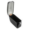 Motorcycle Hard Saddle Bags 45L with Lock Liner Mounting Kit Sturdy ABS Plastic   Motorcycle   Side Storage Box Glossy Black