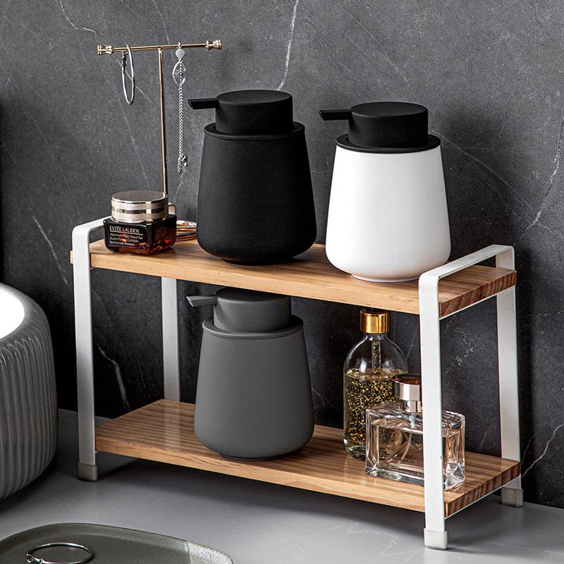 Rubber Paint New Mousse Dispenser Bottle for Shampoo Shower Foam Hand Soap Geometric Lotion Pump