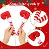 3pcs Elves Legs Christmas Tree Decoration Tree Stuffed Elves Topper Ornaments Elves Feet Tree Ornaments Home Decorat Fine Gifts
