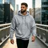 Men's Long Sleeve Hooded Sweatshirt Casual Pullover