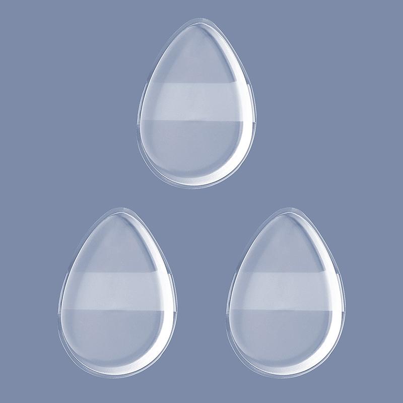 

Soft Pu Powder Puff Circular Water Drop Transparent For Cosmetic Face Foundation Bb Cream No Powder Eating Powder Makeup Tool