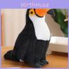 Jungle Toucan Plush Toy With Short Pile Fabric For Kids Collectible Gift