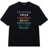 Balenciaga Languages Medium Fit T Shirt 612966TJVI32771