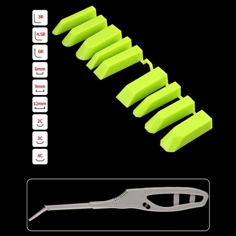 Versatiles Scrapers Includes Assorted Head for Multipurpose Caulking Tasks Including Decoration and Fine Work
