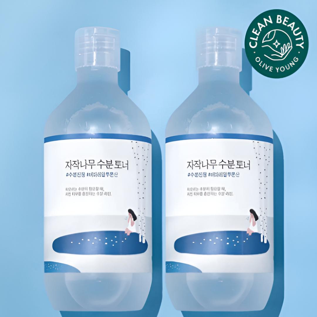 [Round Lab] Birch Juice Moisturizing Toner Double Set 300 ml x 2