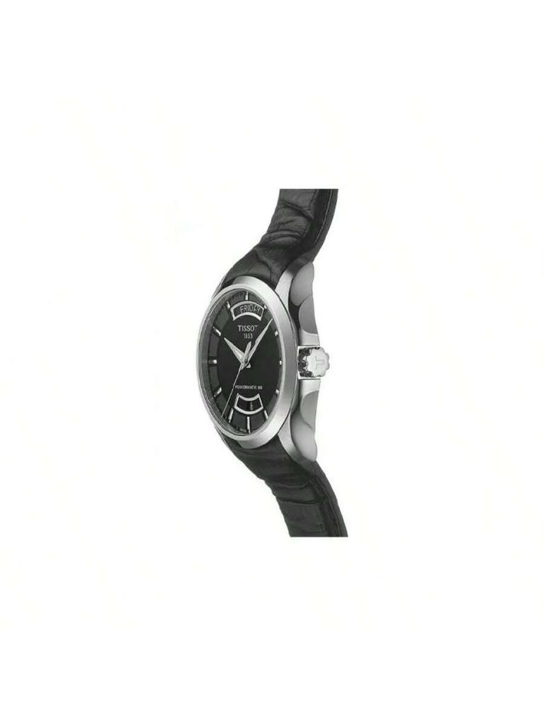 1 Couturier Powermatic 80 Herren-Mechanikuhr, , durchsichtiger Gehäuseboden, klassisch-moderner Stil, Edelstahlgehäuse, Swiss Made, T035.407.16.051.02