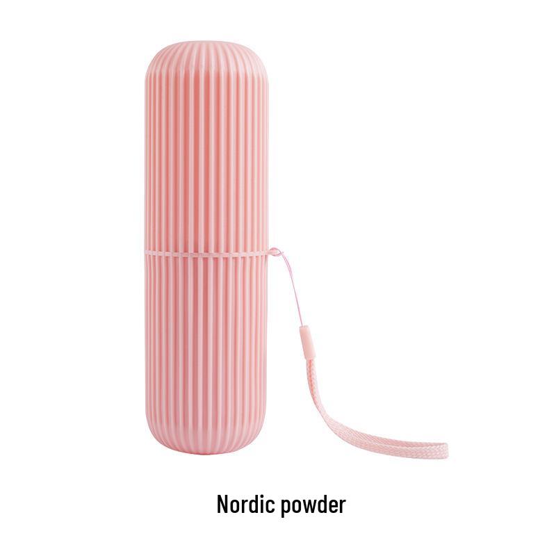 Compact Travel Toothbrush and Storage Set: Portable Cup, Toothbrush, and Toothpaste Holder