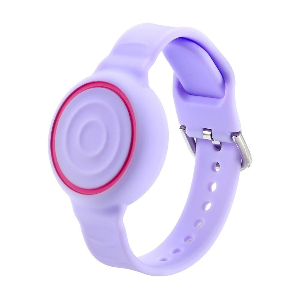 Weiches Silikon Unisex Armband Wasserdicht Anti-verloren Tracker Halter Riemen Verstellbares Gehäuse Armband für AirTag Tracker Zubehör