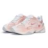 Nike M2K Tekno Textile, Artificial Leather Low Top Chunky Sneakers Women's Pink White AO3108-100(TeamS-S-BOX)