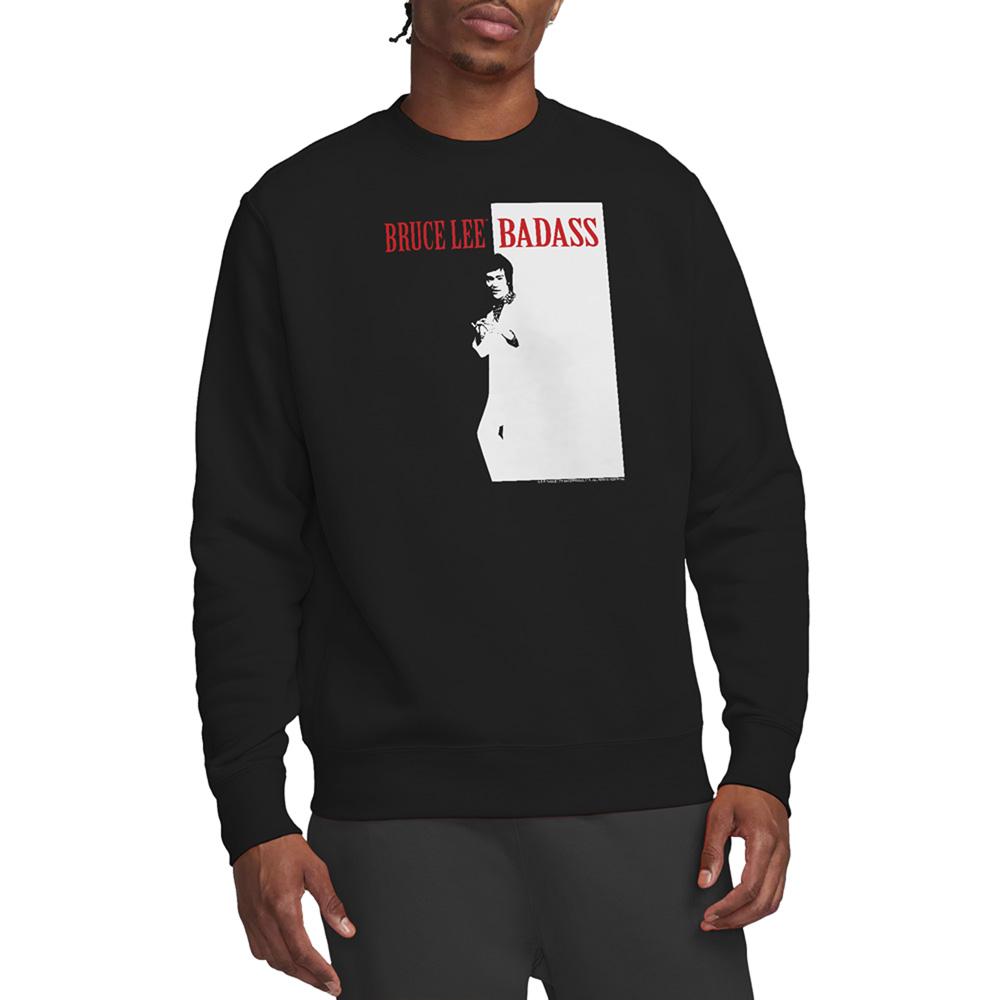 Bruce Lee Unisex Adult Badass Sweatshirt