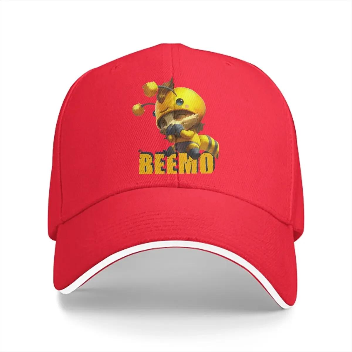 Beemo - Тимо Унисекс Бейсболки Кепка с козырьком Игра League of Legends Солнцезащитные шляпы для мужчин и женщин 56-58cm