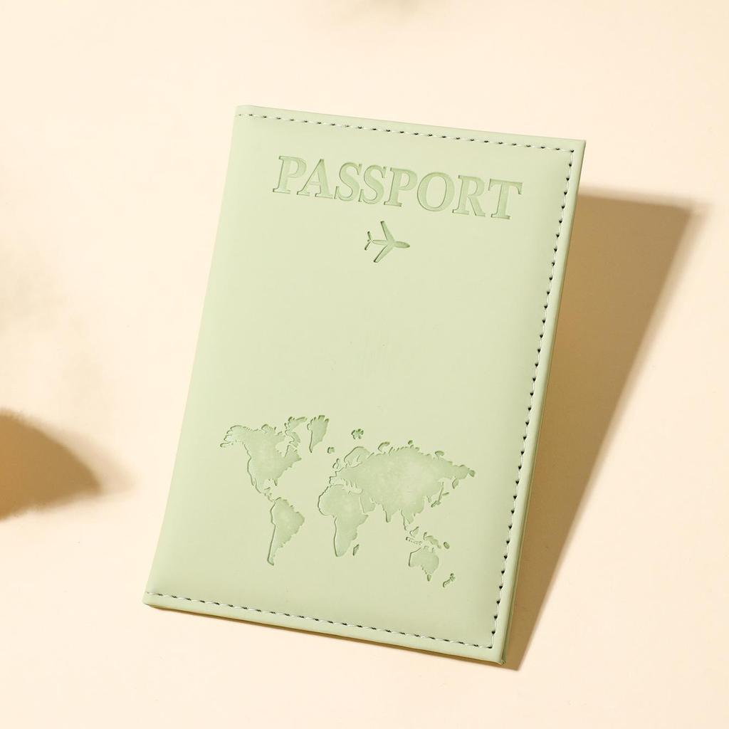 Custom Color-Changing PU Passport and Ticket Holder