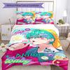 3pcs Custom Name Saja Boys Bedding Set Duvet Cover Closure Includes 1 Duvet Cover & 2 Pillowcases, Soft and Comfortable for All Seasons.