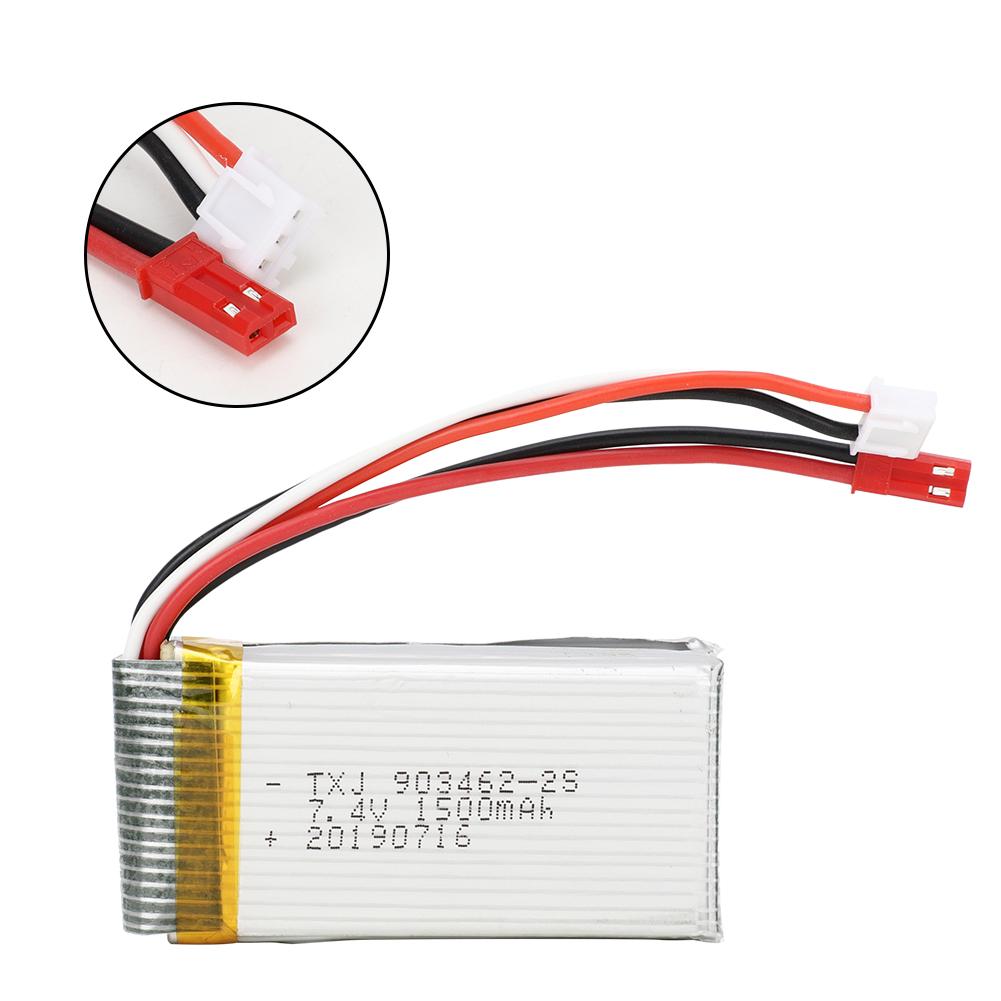 Universal Spare Battery 7.4V 1500MAH Accessory Fit for WLtoys V913 Remote Control Helicopter