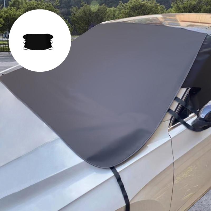 Quick Installation Car Windshield Cover Constructed from Heavy Duty 600D Oxford Material Offering Weather Defense