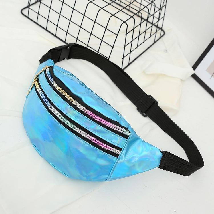 Waist Bag Laser Belt Bag Holographic Fanny Pack Designer Cute Waist Packs Bag Party Travel Fashion Girls Shoulder Glitter