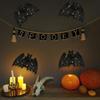 3D Iron Plastic Bat Ornament Halloween Party Essential Handcrafted Design For Porch Window Decoration