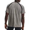 Under Armour T Shirts Men's Gray Crew Neck Moderate Straight Fit 1367535-066