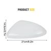 For VW Jetta - 2025 Rearview Mirror Housing 17A-857-537 17A-857-538 Left Right Door Wing Mirror Cover Cap
