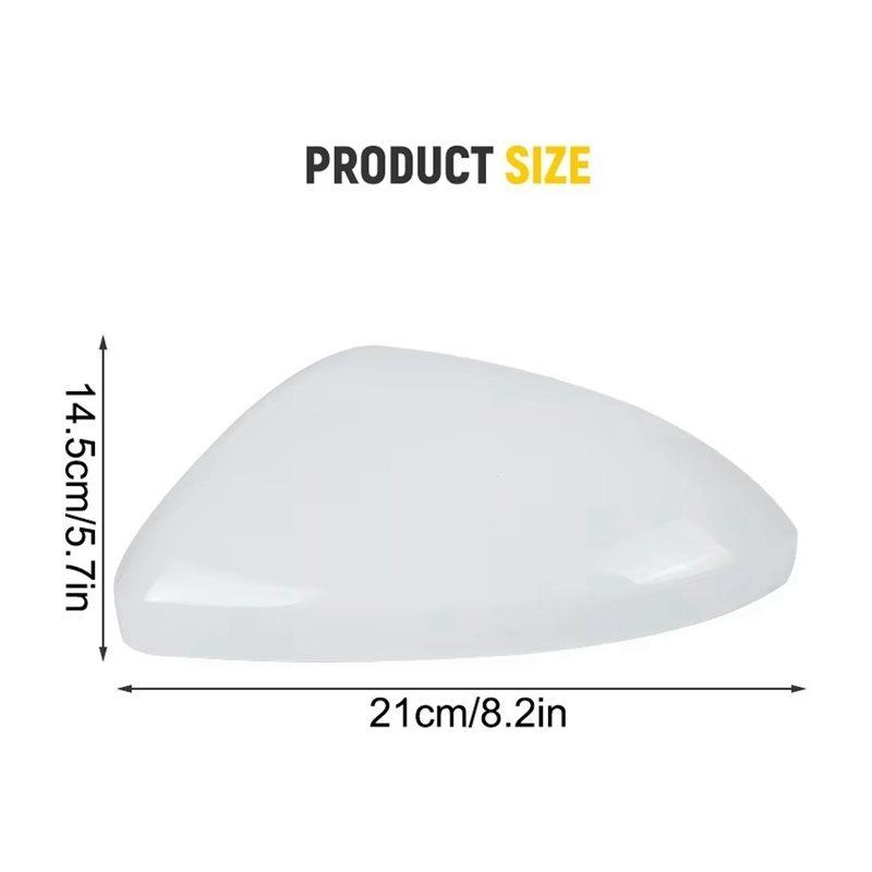 For VW Jetta - 2025 Rearview Mirror Housing 17A-857-537 17A-857-538 Left Right Door Wing Mirror Cover Cap