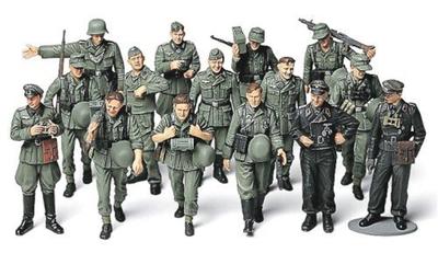 Tamiya Military Miniature Series German Army Infantry March Set Plastic Model 32530 1/48 No.30