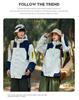 Unisex Two-Piece Mountaineering Suit with Custom Logo: Outdoor Fleece Liner & Color-Blocked Winter Workwear