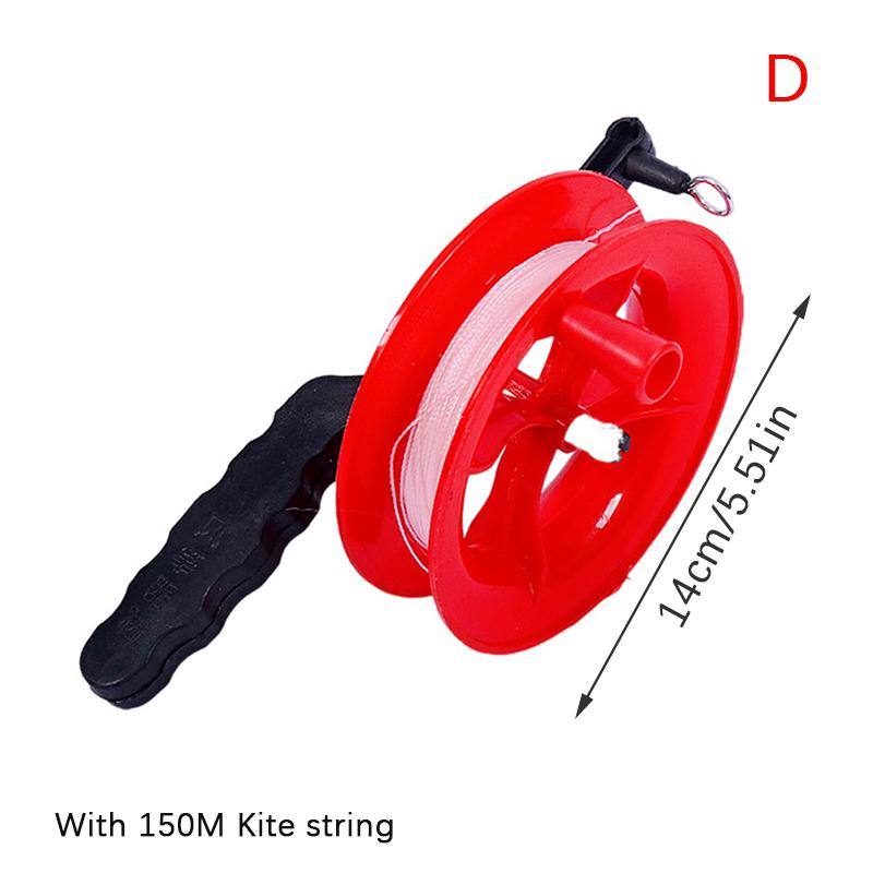 Vliegerwiel Lijnlengte 30/50/100/150/200M Buiten Kogellager Wiel Vlieger Winder Tool Handvat Lijn Touw Winder Vlieger Accessoires