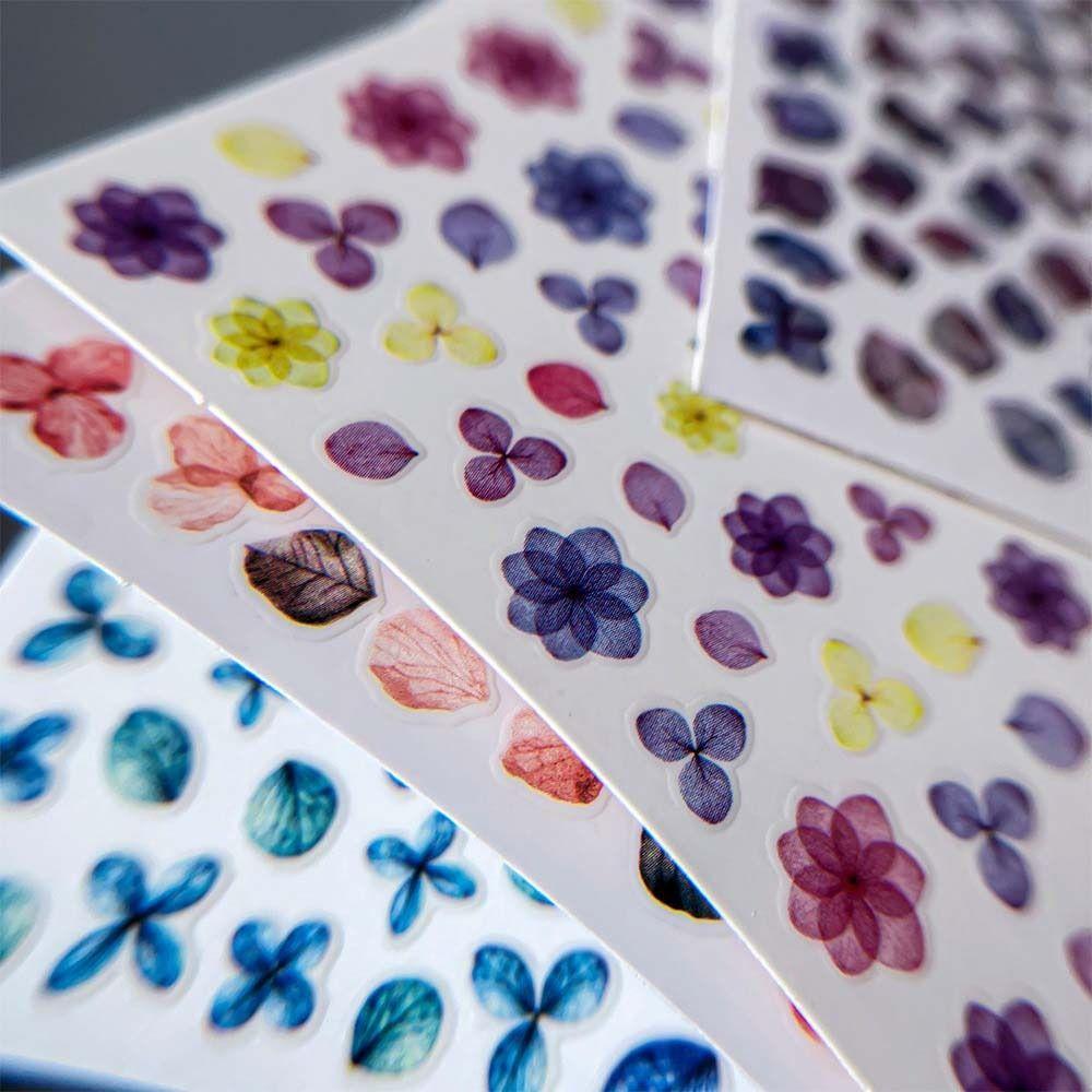 Nail Accessories Laser Flowers Nail Decals Manicure Ornaments Flowers Nail Decorations Girls