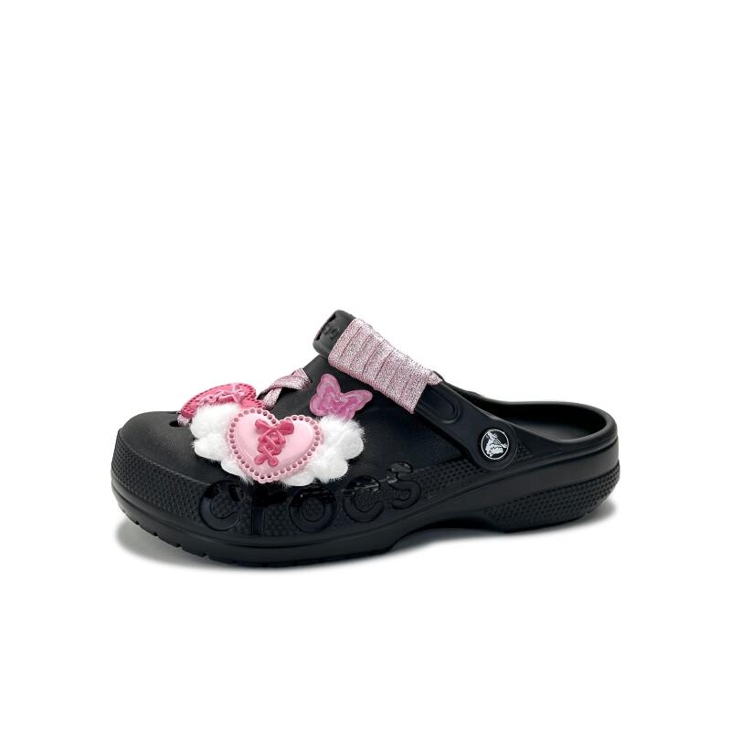 Crocs Baya Classic clog EVA Pink Barbie Beya Beach Hole Shoes Women's Pink