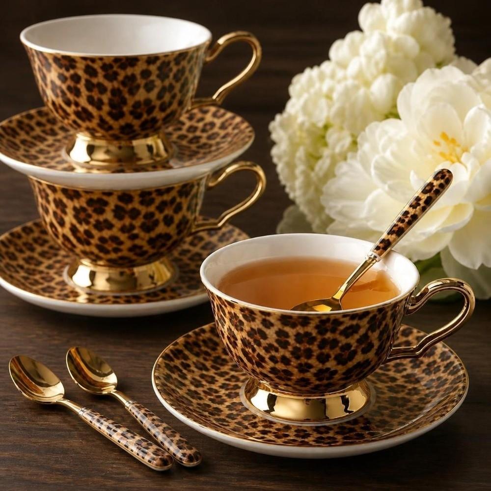 Knochenporzellan Keramik Tassen Set Retro Milch Tasse High-End Frühstückstasse Haushaltsgebrauch