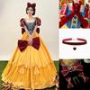 Snow White Ariel Anna Cinderella Bell Elsa Dress Adult Performance Costume