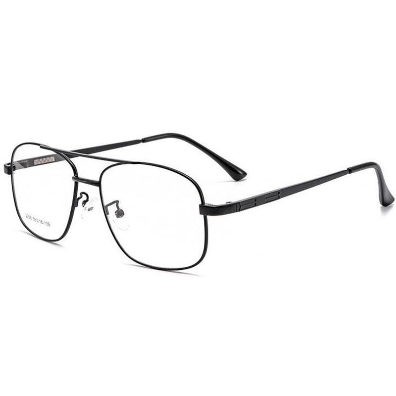 

Очки для зрения с фотохромными серыми линзами, большая оправа, двойная перекладина, металл, овал, для близорукости, диоптрии от 0 -0.5 -0.75 до -6.0 Myopia -6.0