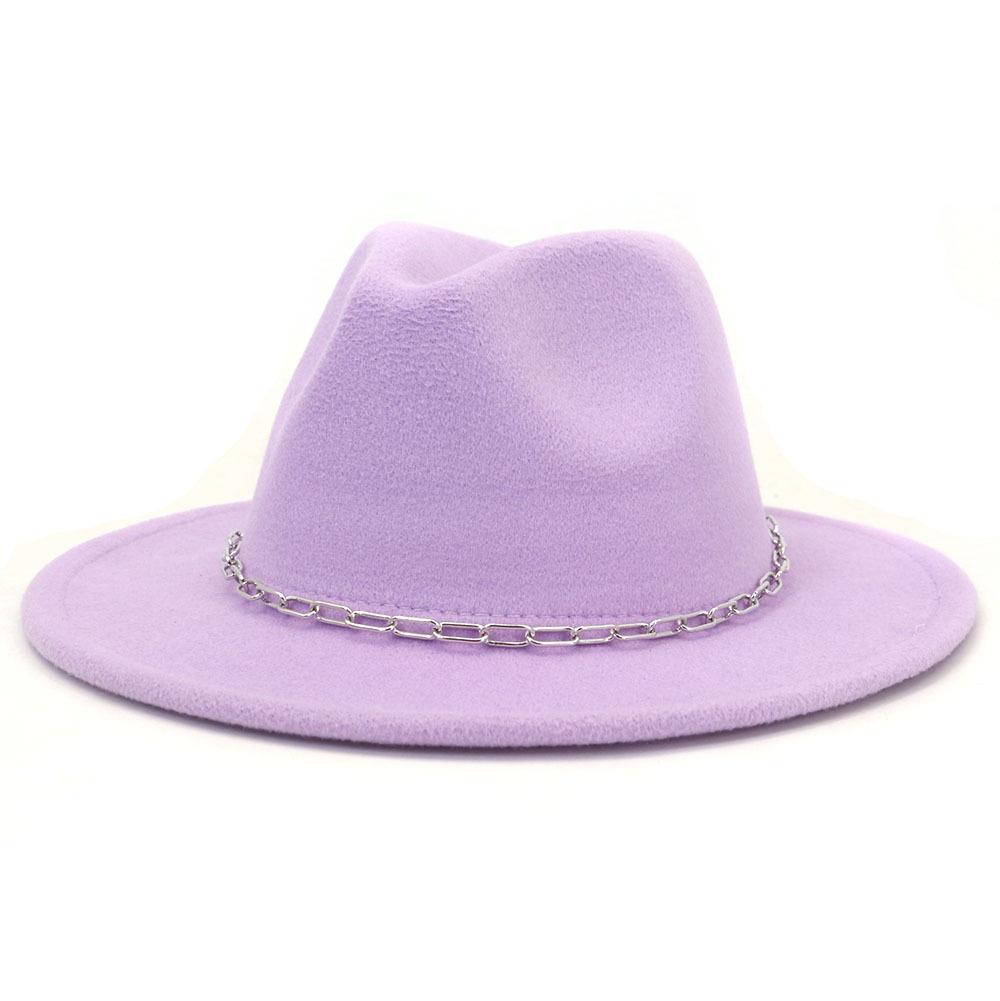 Kapelusze damskie nowa jesienno-zimowa filcowe kapelusze fedora mężczyźni Panama kościół czapka jazzowa dekoracje ślubne kapelusze sukienka pamelas para bodas