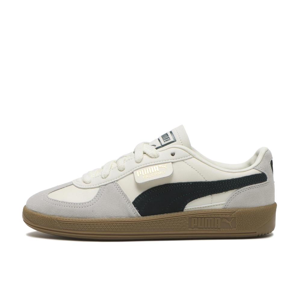 Puma Palermo Lth 396464 22warm Wh Green 225