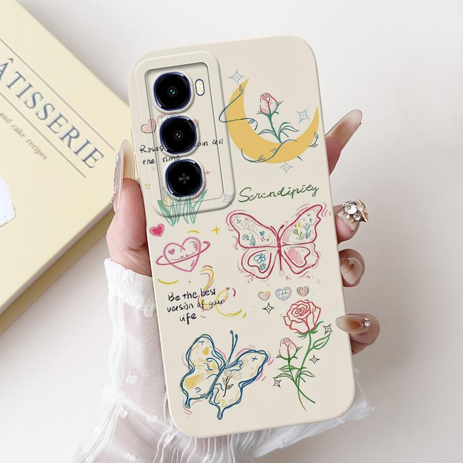 For Itel City 100 Case Luxury Sunset Marble Painted Soft Liquid Silicone Shockproof Cover For Itel City 100 2025 City100 4G Capa