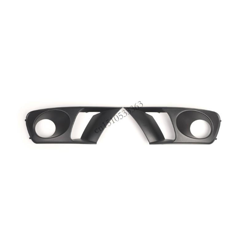 090E Bumper Trim Grille Automotive Accessories Easy Installation Front Bumper Fog Light Frame Grille for 6L 2002-2006