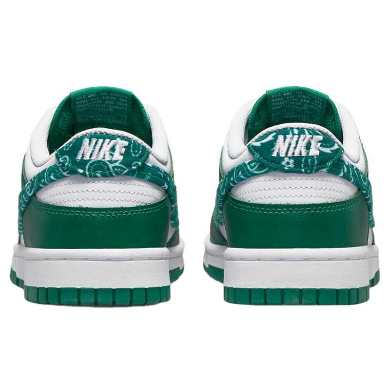 Nike Dunk Low 'Green Paisley' Women's Skate Shoes Sneakers DH4401-102