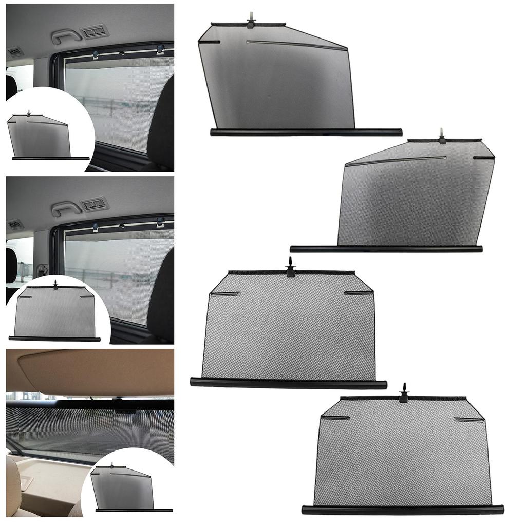 Car Side Window Shade Side Window Curtain Easily Install Telescopic Universal