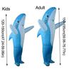 Full Body Jumpsuit Shark Inflatable Suit Cute Halloween Costume  Christmas Carnival