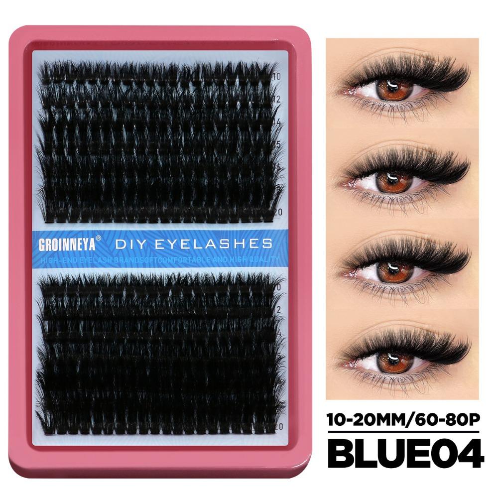 Natural Look 3D Faux Mink Lash Wispy Style DIY Lash Extension Kit  Makeup Enhancement