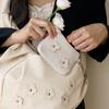 Bohemian floral hobo bag_cream