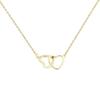 Net Red Love Necklace Female Simple Korean Version Heart-shaped Necklace Collarbone Chain Girlfriends Necklace Gift Collares