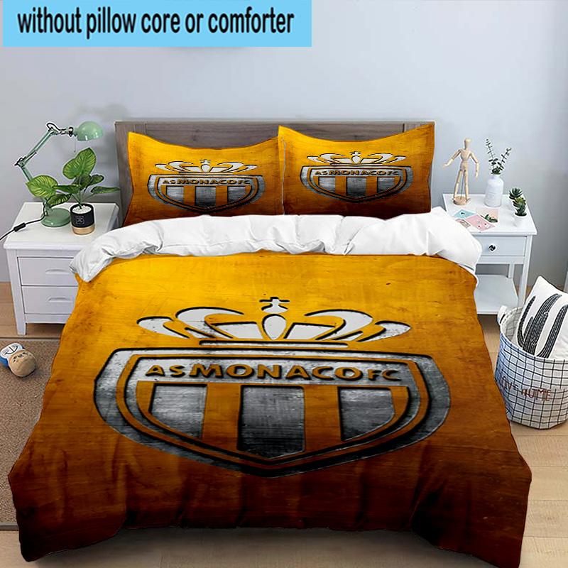 3pcs Monaco Monaco Printed Bedding Set Duvet Cover Closure Includes 1 Duvet Cover & 2 Pillowcases Bedding Sets Home Decor Gifts