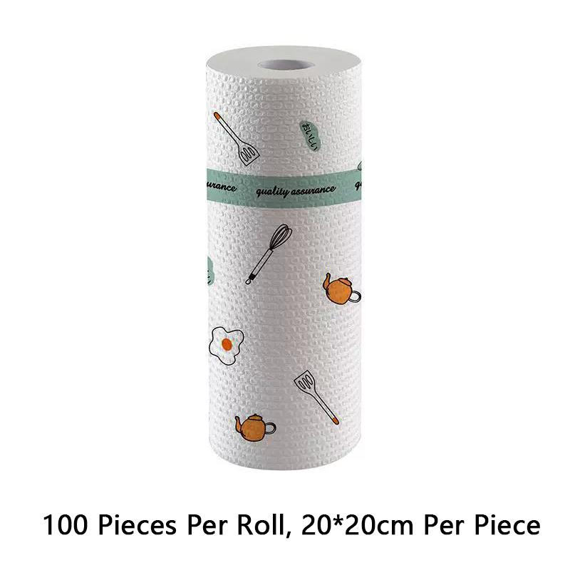 Wholesale Disposable Lazy Rags: Thick, Washable, Non-linting Dual-use Kitchen Paper