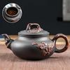 Yixing-Purple Clay Teapot and Teacup Set, Large Capacity, Clay Plum Blossom Pot, Kungfu Tea Set
