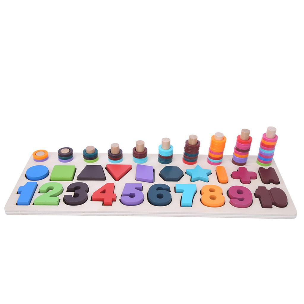 3in1 Intelligent Children Matching Puzzle Early Education Block Matching Puzzles Kid Toy