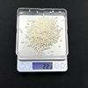 USB Pocket Digital Scale Electronic Weight Scales 3kg 0.1g / 500g 0.01g Jewelry Scale Food Kitchen Balance Silver With 2 Tray